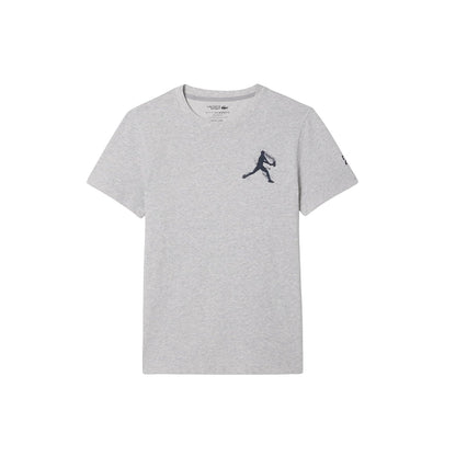 Lacoste - XL - Plateado - azul (Silver Chine - Navy Blue)