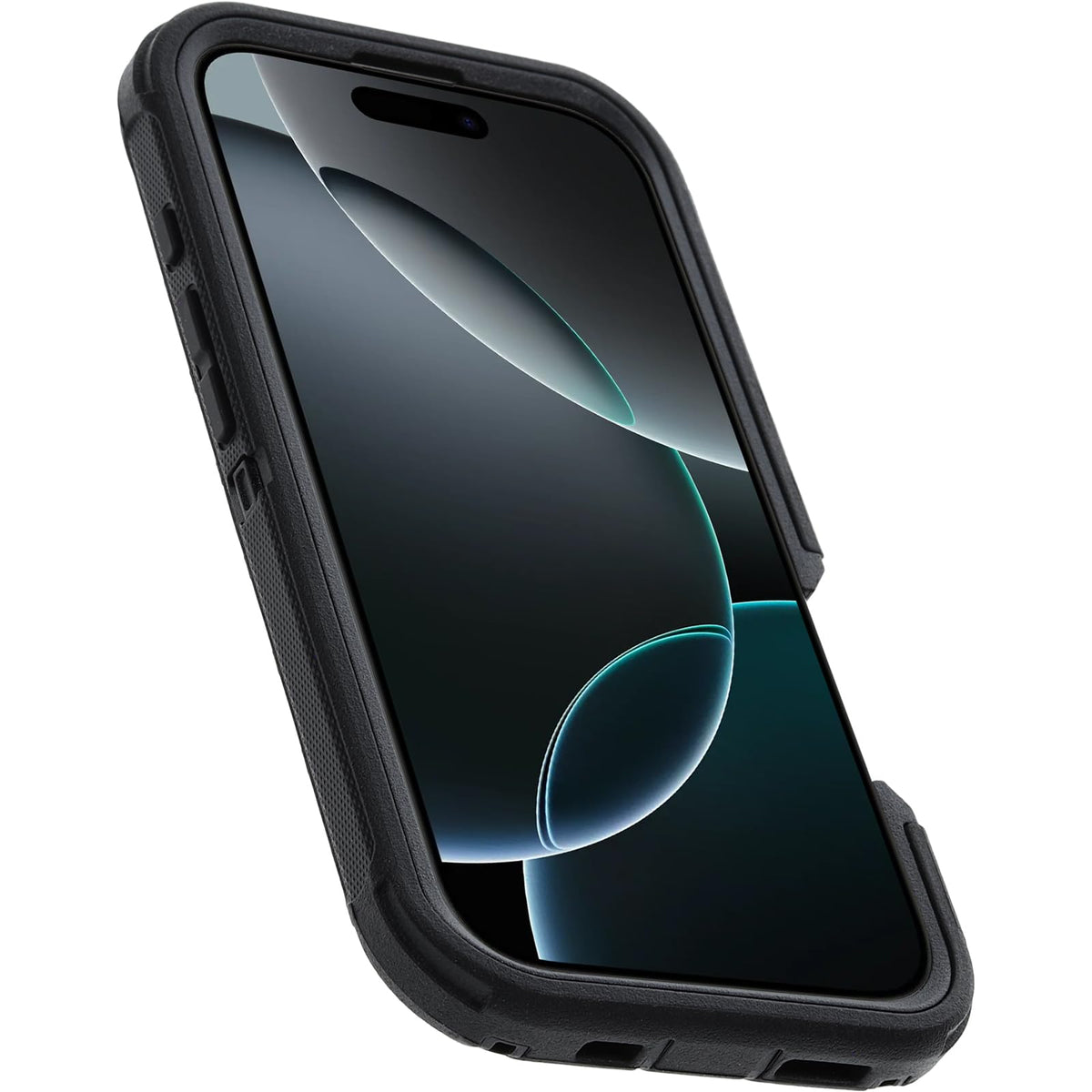 OtterBox - Funda para iPhone 16 Pro Defender Series, color negro (una sola unidad se envía en bolsa de plástico)