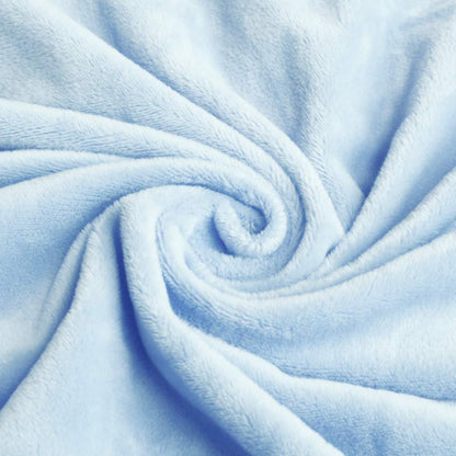 American Baby Company Heavenly Soft - Sábana bajera ajustable de chenilla de 28 x 52 pulgadas, sábana cálida y acogedora de chenilla neutra, azul, para niños y niñas, se adapta a colchones de cuna y