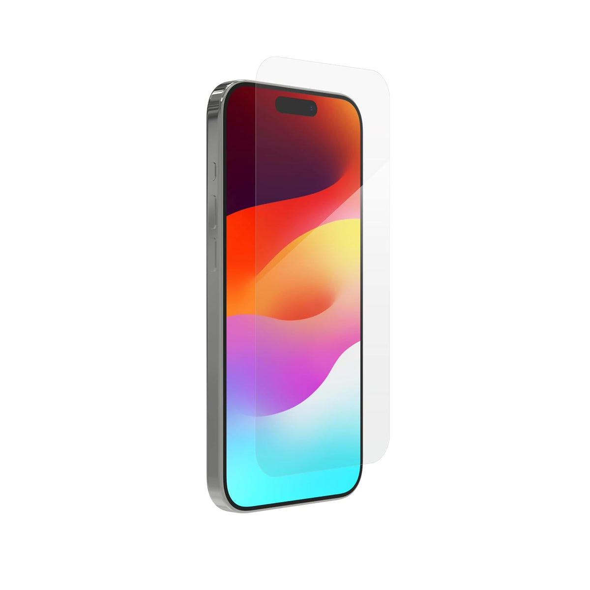 ZAGG XTR3 - Protector de visualización para iPhone 15 Pro, vidrio, filtración de luz azul, 10 veces más fuerte, protección de borde a borde, superficie resistente a arañazos y manchas, escudo