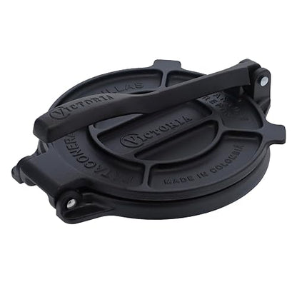 Victoria TOR-000 6.5" Prensa para tortillas, Negro