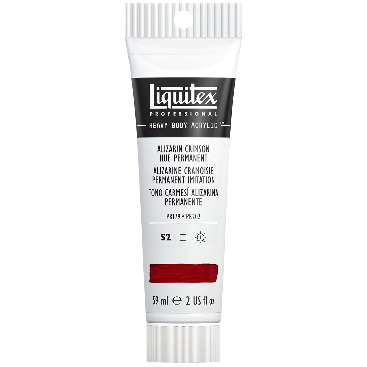 Liquitex Heavy Body pintura acrílica Brilliant Purple 59 ml - Rojo (Alizarin Crimson Hue Permanent 116)