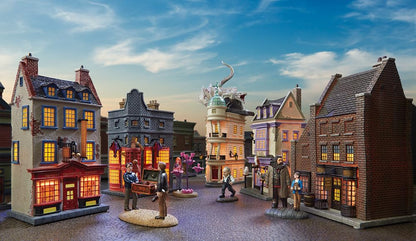 Department 56 Harry Potter Village Weasleys' Wizard Wheezes Lit Building, 8.11 Pulgadas, Multicolor