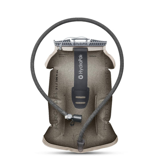 Hydrapak Force - Vejiga de agua ultraduradera/depósito para mochilas de hidratación, 2L o 3L, tubo aislado, seguro y confiable