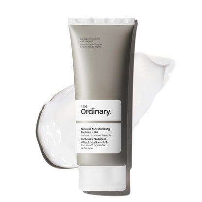The Ordinary Natural Moisturizing Factors + HA, Crema Hidratante con Ácido Hialurónico y Factores Hidratantes, hidratante ligero que apoya la barrera de humedad de la piel