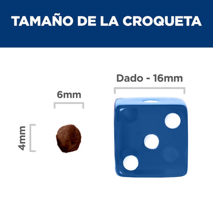 Hill's Science Diet Croquetas para Gatito Sabor Pescado 1.5Kg | Croquetas Hill's para gato, pescado marino, crecimiento sano, desarrollo cerebral con DHA, soporte inmunológico