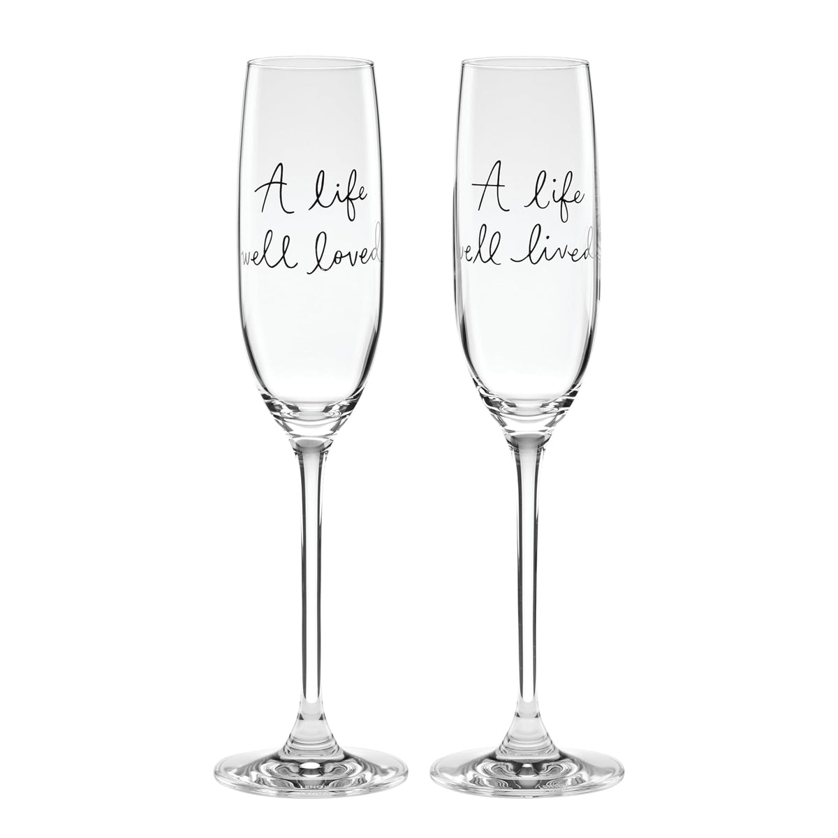 Kate Spade New York Portarretratos Corazón Charmed Life - Flautas para tostar