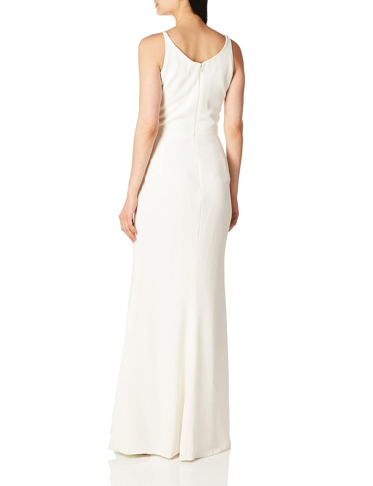 DRESS THE POPULATION Vestido Largo con Tirantes de Espagueti para Mujer