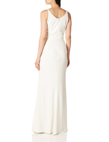 DRESS THE POPULATION Vestido Largo con Tirantes de Espagueti para Mujer