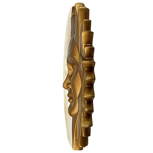 Design Toscano Celestial Harmony: Escultura de pared Greenman