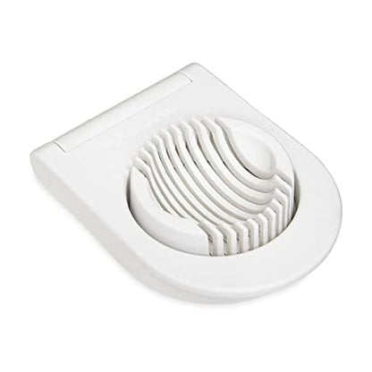 KitchenAid - Cortador de huevos clásico con alambres de acero inoxidable, 9 pulgadas, color blanco