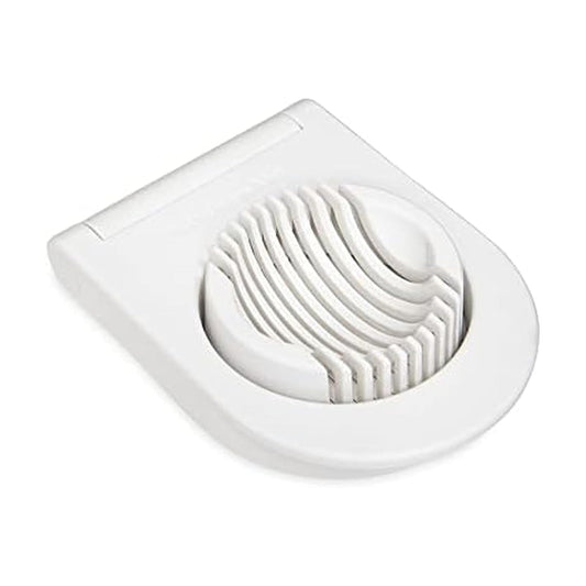 KitchenAid - Cortador de huevos clásico con alambres de acero inoxidable, 9 pulgadas, color blanco