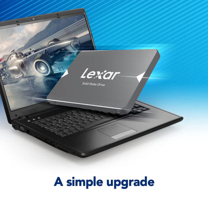 Lexar® NS100 2.5" SATA III (6Gb/s) Unidad de Estado sólido, 256 GB