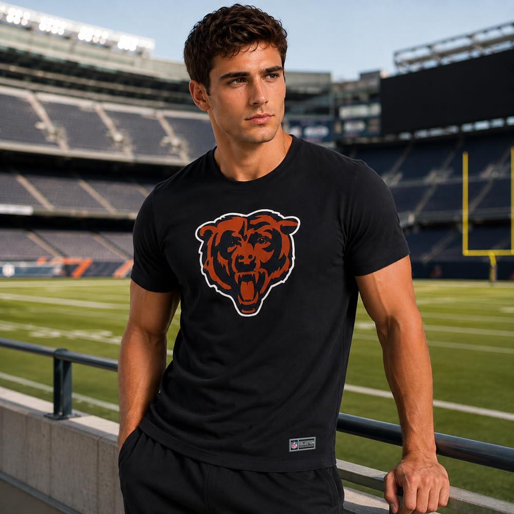NFL Playera Aficionado Básica Chicago Bears