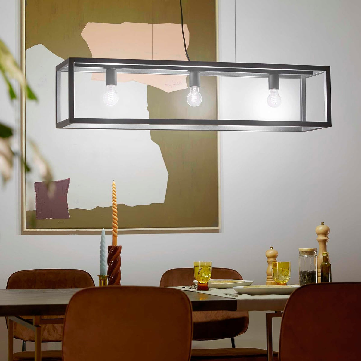 Philips LED Foco Vintage Espiral Diseño de Cristal Luz Fría