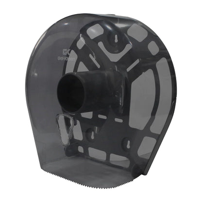 Gel Kleen Despachador de Papel Higiénico Junior Humo para Pared - Dispensador Institucional de Plástico ABS Uso Rudo para Rollo de hasta 300m, Ideal para Baño de Oficina, Negocio y Hogar