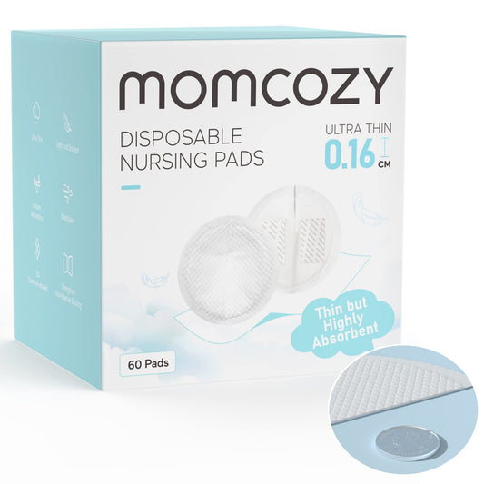 Momcozy Almohadillas de Lactancia Desechables ultrafinas 60 Piezas