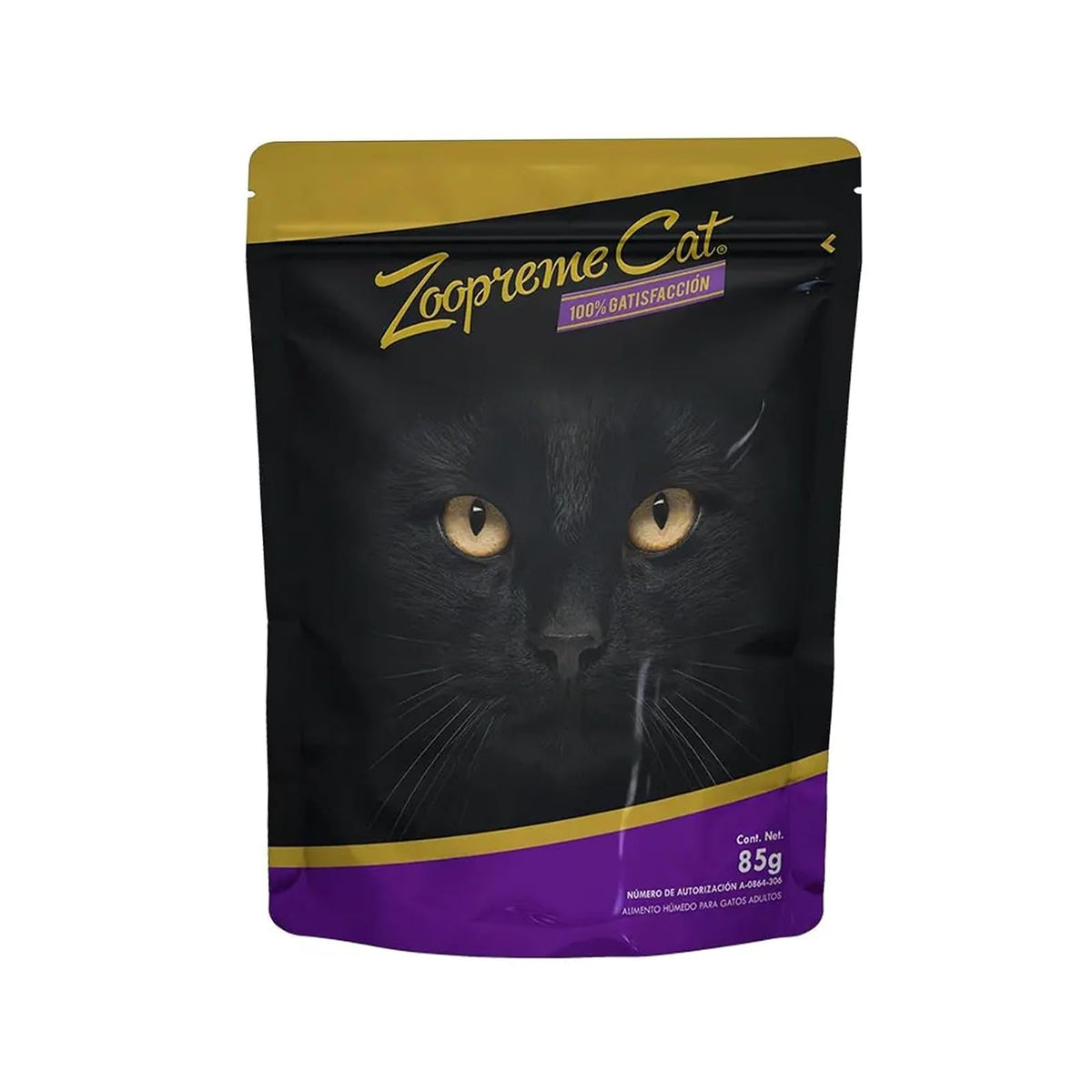 Zoopreme Cat CAMPI, Alimento Húmedo para Gato Adulto, Comida Prémium con 8% de Proteína, Sabor a Pollo, Caja con 20 Sobres