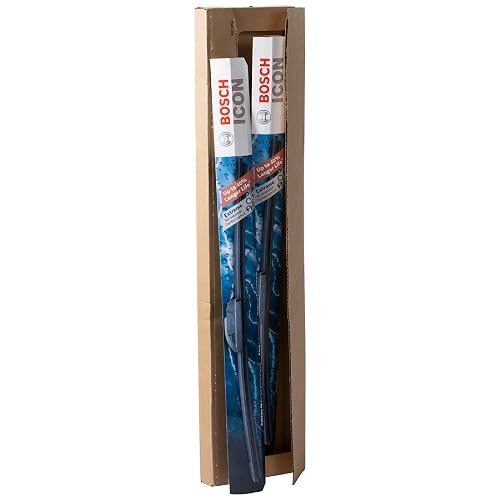 Bosch Escobillas Limpiaparabrisas Icon, Juego de 2 (24A y 21A), Lado Conductor y Pasajero, 24A21A