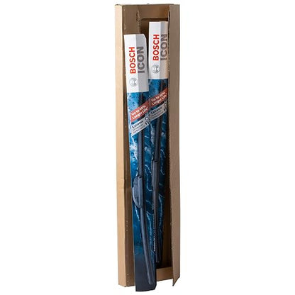 Bosch Escobillas Limpiaparabrisas Icon, Juego de 2 (24A y 21A), Lado Conductor y Pasajero, 24A21A