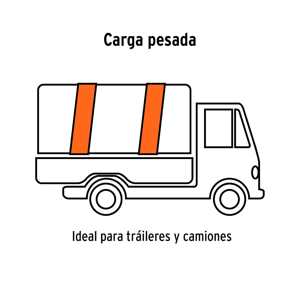 Truper SU-5000C, Sujetadores con matraca, carga máxima 5000 kg