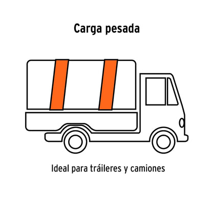 Truper SU-5000C, Sujetadores con matraca, carga máxima 5000 kg
