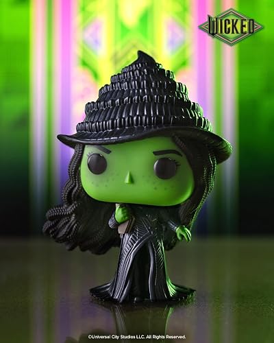 Funko Pop! Movies: Wicked for Good - Elphaba | Mercancía Oficial de Fantasía - Figura de Vinilo Coleccionable para Decoración - Regalo de Cumpleaños para Fans