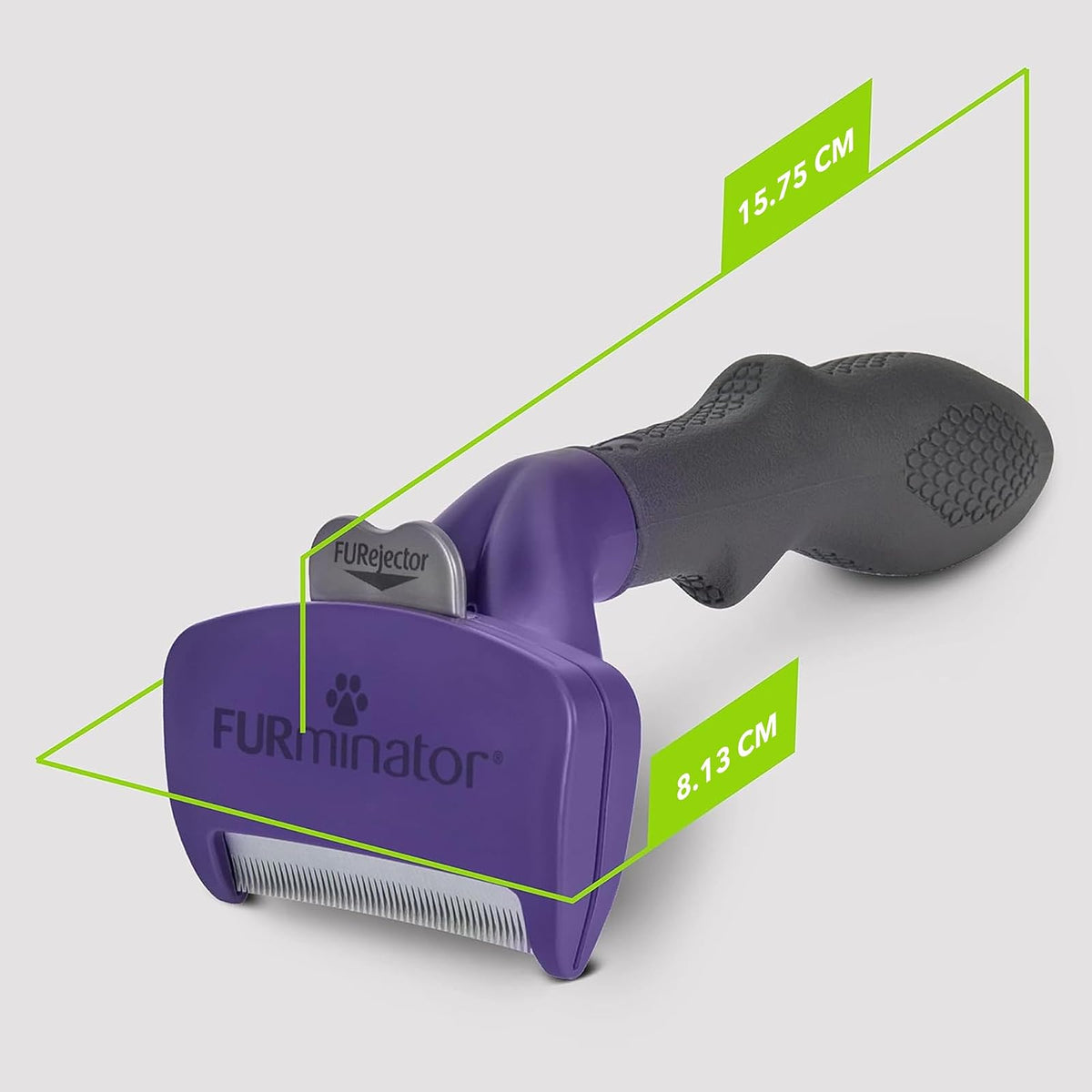 Furminator Long Hair deShedding Tool for Large Cats, Standard