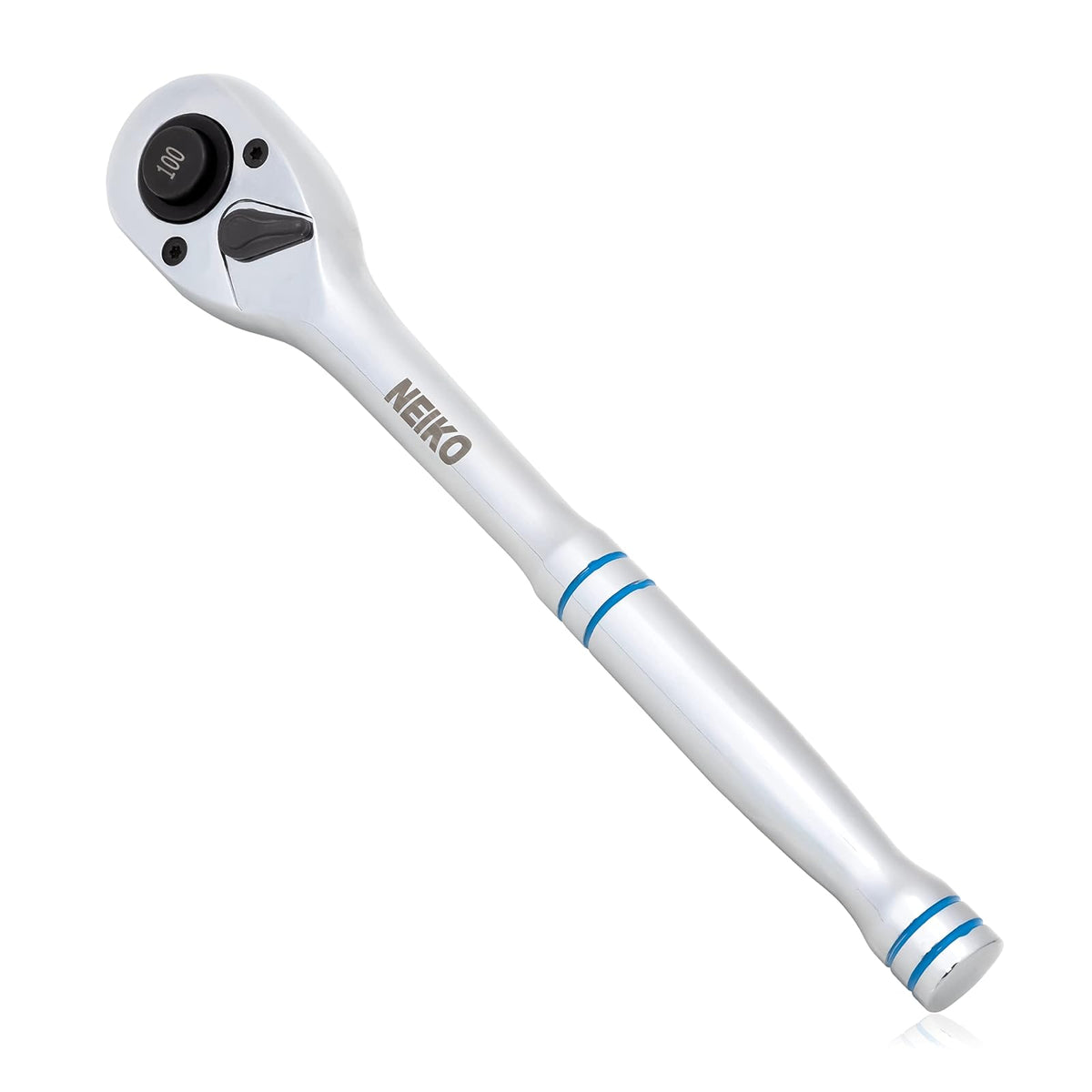 Neiko Mango de Carraca Extensible Reversible, 72 Dientes - 1 - 2" Drive - carraca