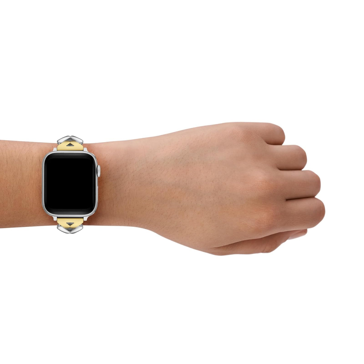 Kate Spade New York Correa para Apple Watch Kate Spade KSS0201E Apple Only de acero inoxidable en color dorado y plateado para dama