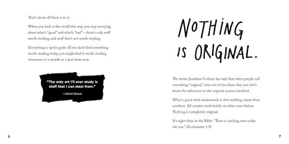 Steal Like an Artist: 10 Things Nobody Told You about Being Creative