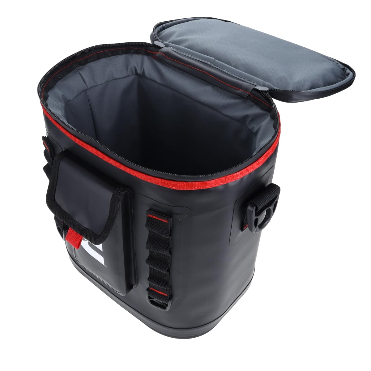 Cummins CMN34718 - Bolsa enfriadora portátil Suave con Aislamiento de Doble Laminado, 12 latas, con retención de Hielo para Trabajo, Campamento, Playa, Color Negro