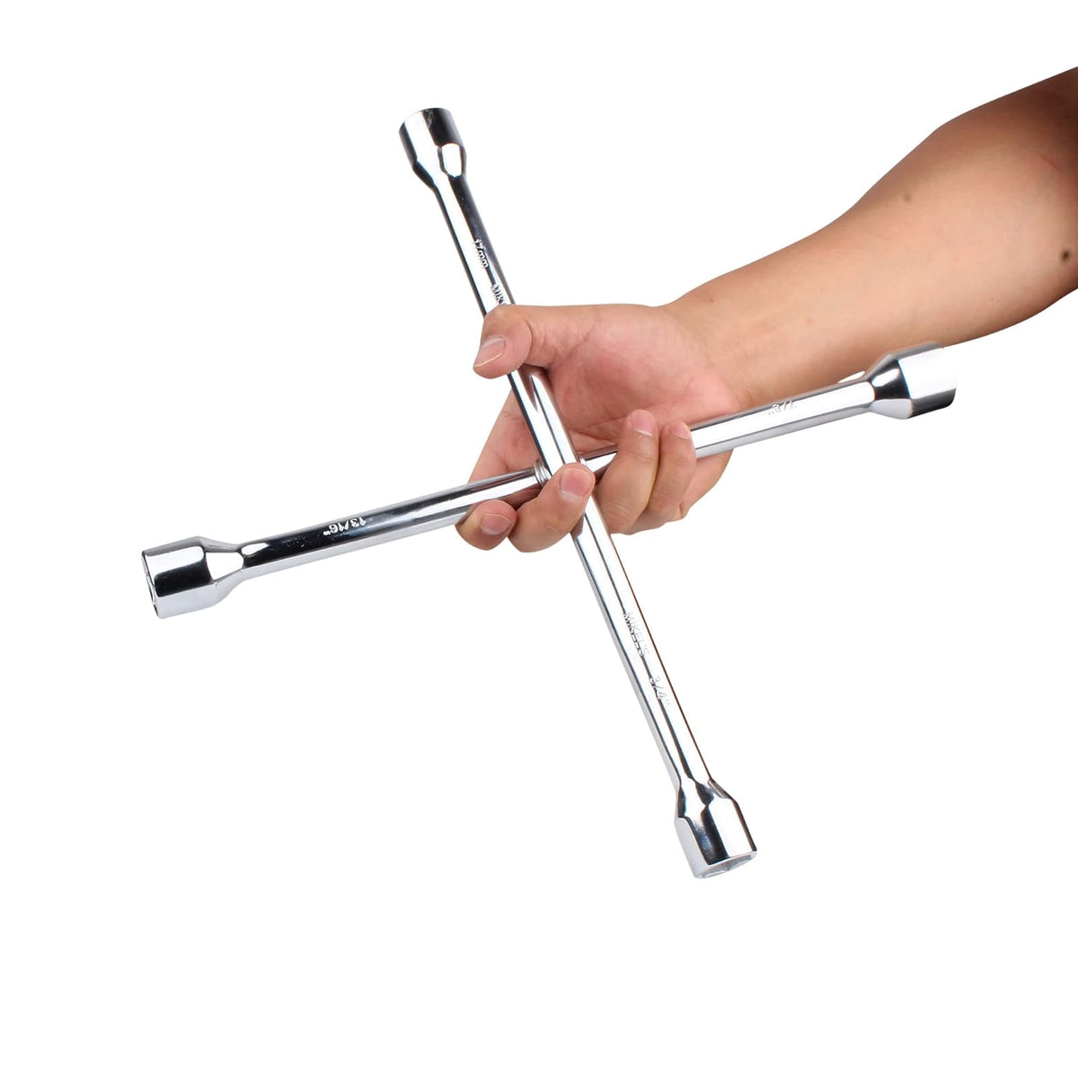 MIKEL´S Llave de Cruz Cromada (14")