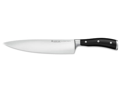 WÜSTHOF Classic Ikon - Cuchillo de Chef 9" (23 cm), Acero Alemán Forjado, Cuchillo Profesional Multiusos, Mango Ergonómico
