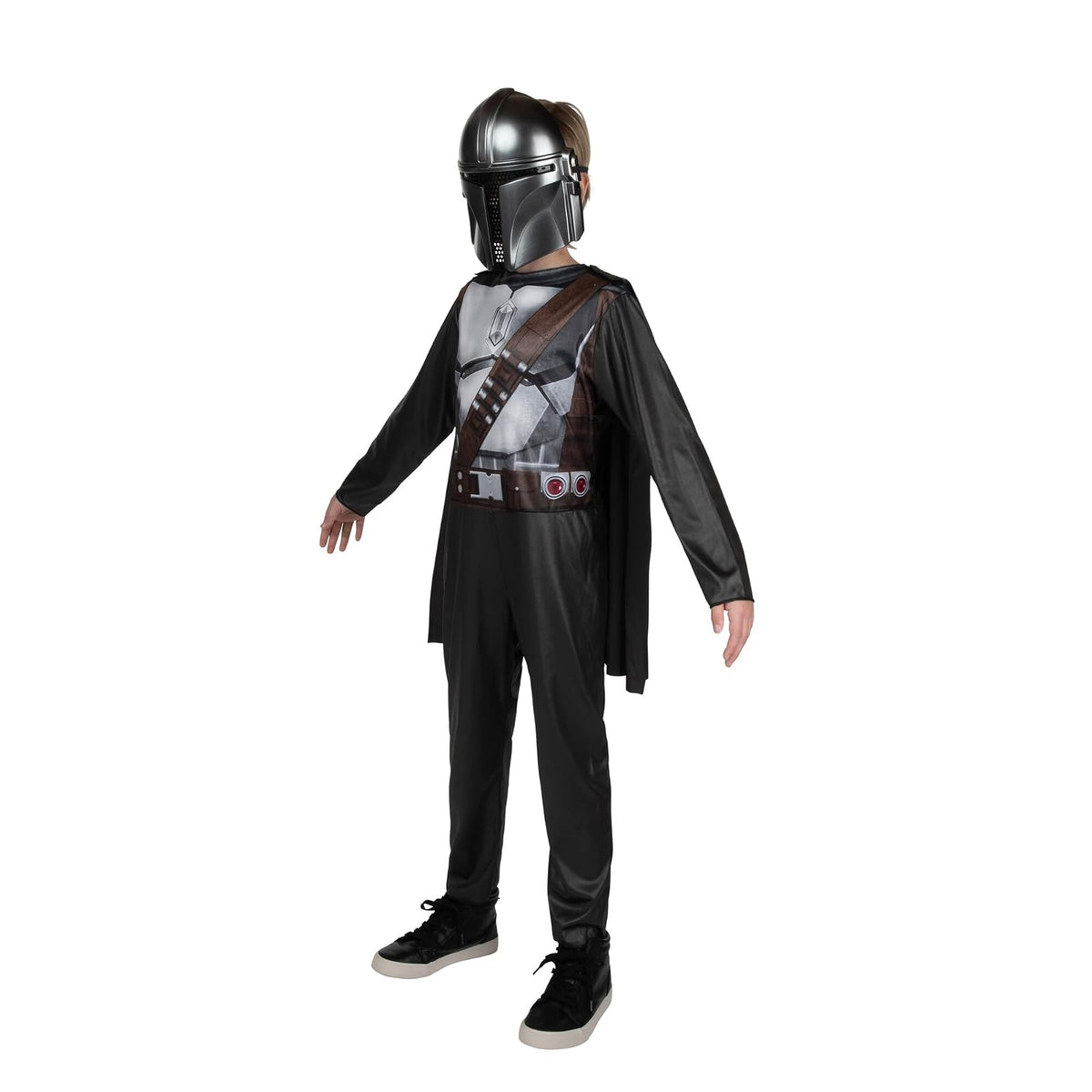 STAR WARS Boys Mandalorian Costume, Kids Halloween Costume, Child - Officially Licensed Small