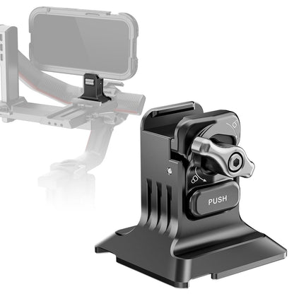 NEEWER Adaptador de Trípode con Base Tipo Arca para Celular - Negro
