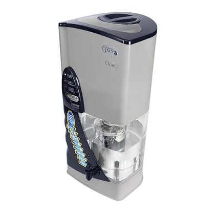 PUREIT | Purificador de Agua Classic 9 Litros + Filtro | Agua segura, cristalina y sin olor | No requiere instalación ni electricidad | Diseño práctico y elegante ideal para el hogar