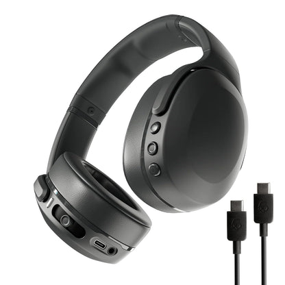 Skullcandy Crusher EVO Audífonos Inalámbricos con Bajos Ajustables - Negro - Bundle