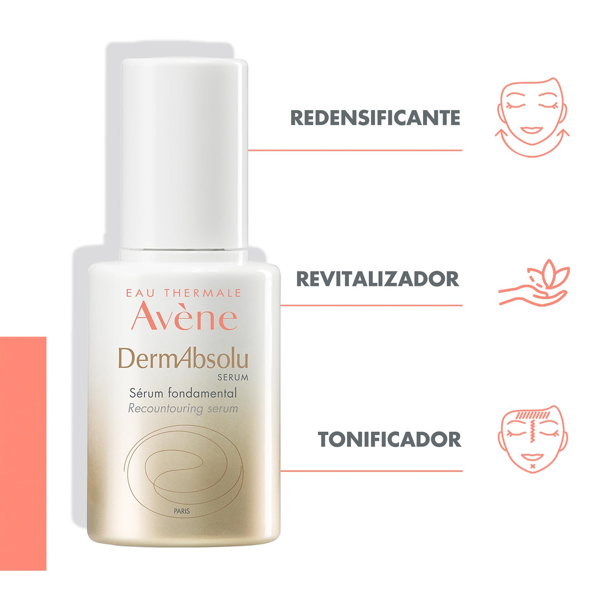 Avéne Dermabsolu, Sérum Facial con Bakuchiol, 30ml