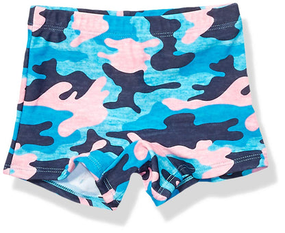 Kanu Surf Pantalón Corto de natación UPF 50+ "Boy Traje de baño de 2 Piezas Niñas - 7 - Erin azul marino