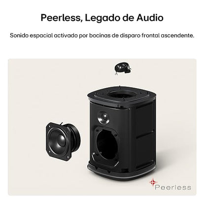 LG Sound Suite M5, bocinas inalámbrica 1.1.1ch, con Sonido Espacial y Dolby Atmos FlexConnect