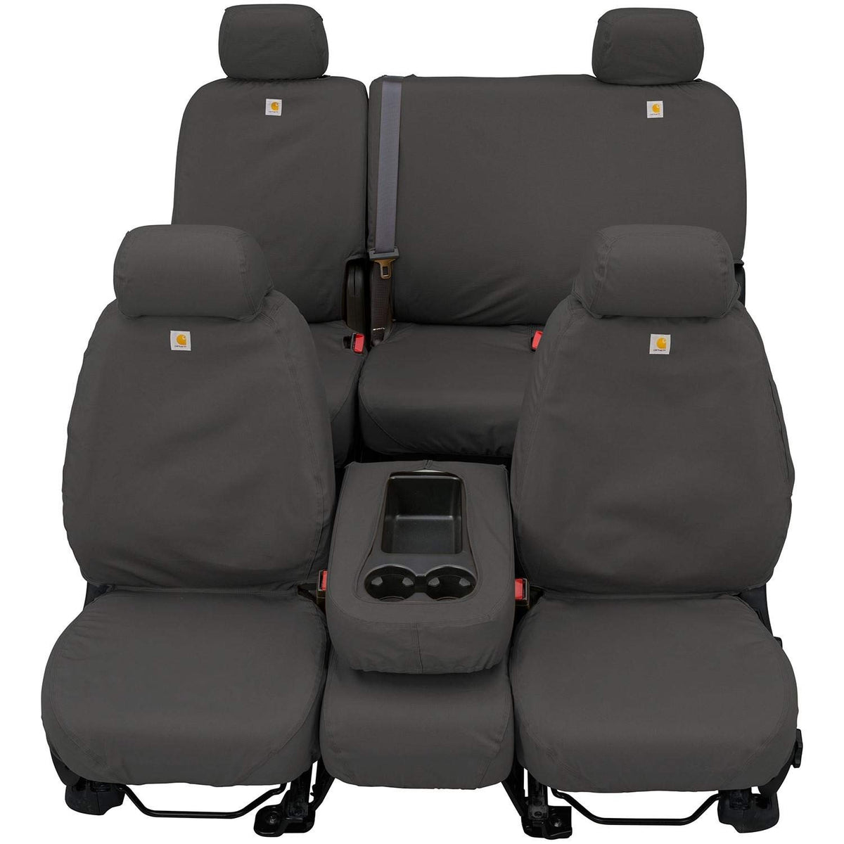 Covercraft Carhartt SeatSaver - Fundas de Asiento Personalizadas | Se Adapta a Ram 1500 2017-2018, Ram 1500 Classic, Ram 2500/3500/4500/5500 2019-24 Ram 1500, 1ª Fila 40/20/40 Asiento de Banco con
