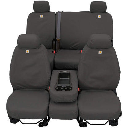 Covercraft Carhartt SeatSaver - Fundas de Asiento Personalizadas | Se Adapta a Ram 1500 2017-2018, Ram 1500 Classic, Ram 2500/3500/4500/5500 2019-24 Ram 1500, 1ª Fila 40/20/40 Asiento de Banco con