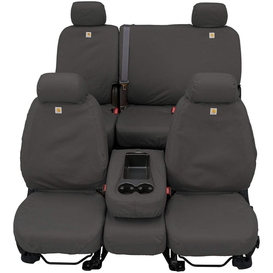 Covercraft Carhartt SeatSaver - Fundas de Asiento Personalizadas | Se Adapta a Ram 1500 2017-2018, Ram 1500 Classic, Ram 2500/3500/4500/5500 2019-24 Ram 1500, 1ª Fila 40/20/40 Asiento de Banco con