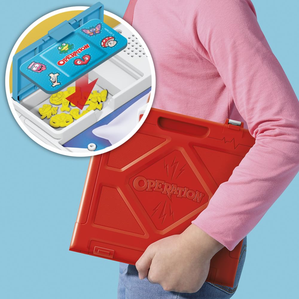Hasbro Gaming Operando Juego de Mesa 2+ Jugadores 6+ Años