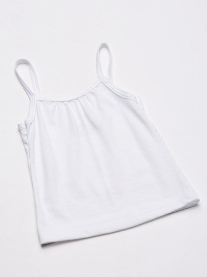 Hanes Camisola de algodón sin Etiquetas, Paquete múltiple para
