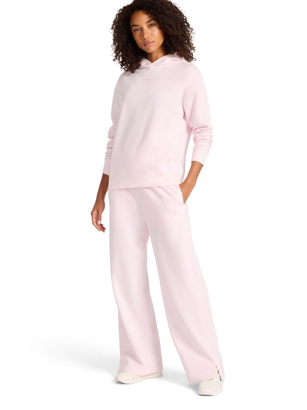 Reebok Conjunto Deportivo Swift con Capucha para Mujer - XXL - Frosted Berry