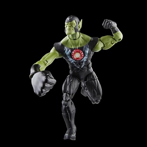 Hasbro Marvel Legends Series Skrull Queen y Super-Skrull | Marvel Legends Avengers Figura de acción de 6 pulgadas, paquete de 2 – Skrull Queen y Super-Skrull