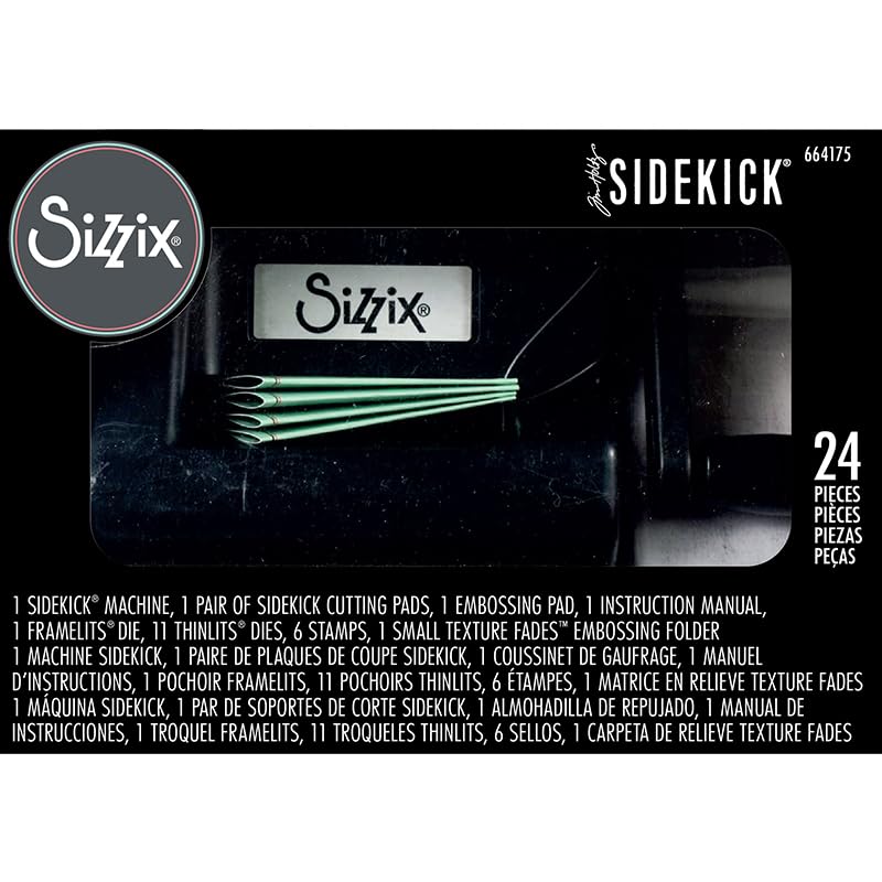Sizzix Tim Holtz Sidekick Starter Kit máquina de corte y repujado manual