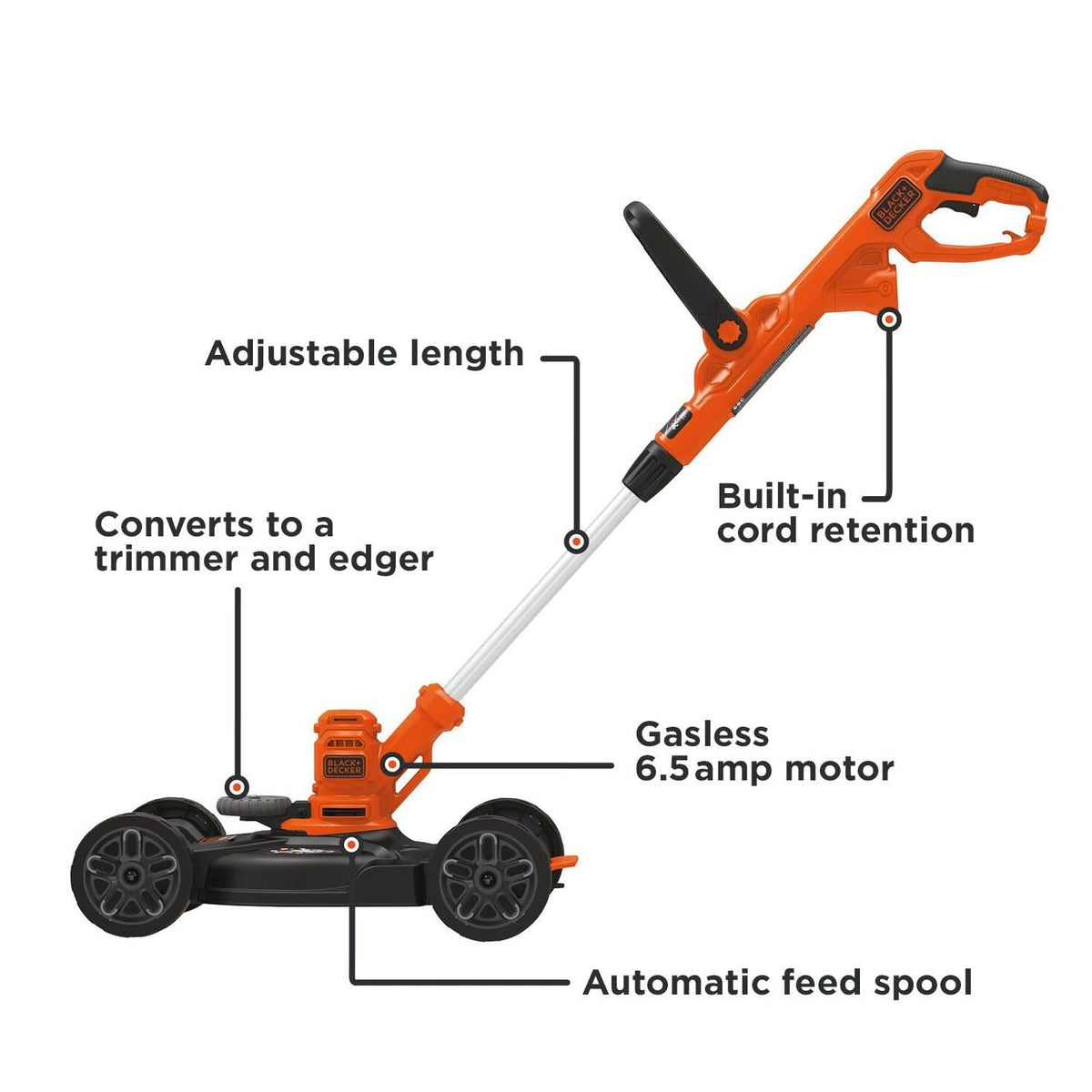 Black+Decker Cortacésped eléctrico